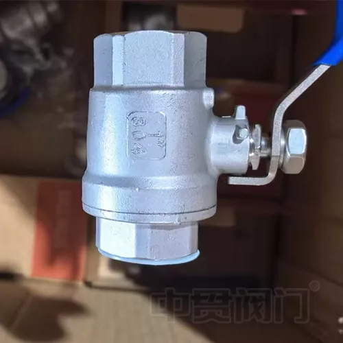 يدوي 2pcs صمام كرة النهاية الخيوط